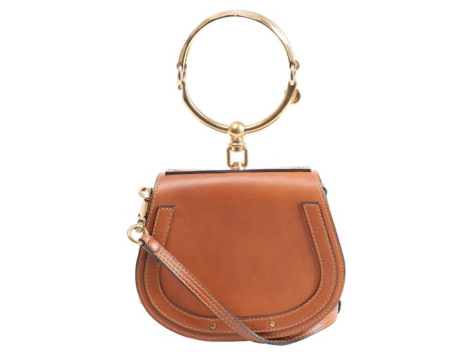 Chloé Sac à main 2Way Nile en cuir Chloe, marron Beige