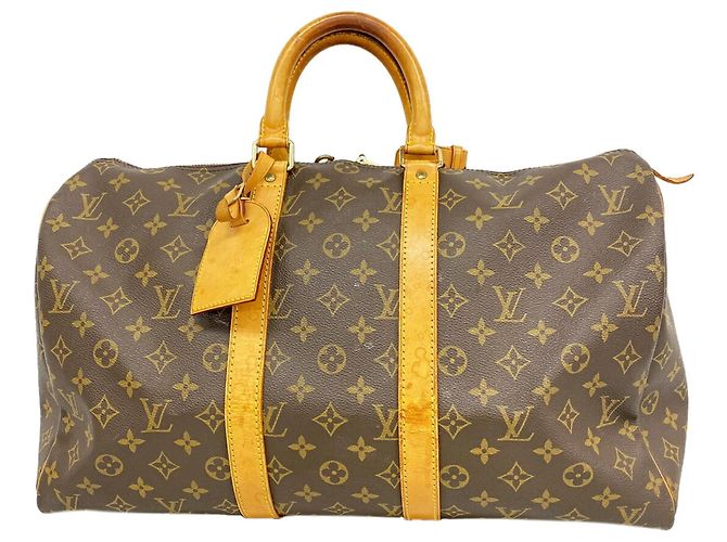 Borsa Boston Louis Vuitton Marrone