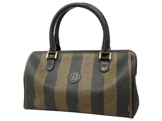 Bolsa Fendi Pecan castanha e preta
