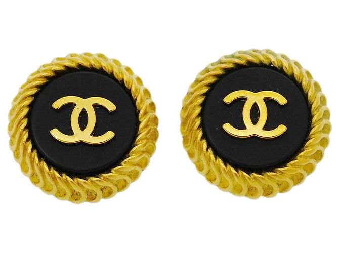 Orecchini a clip Chanel Coco Mark Circle