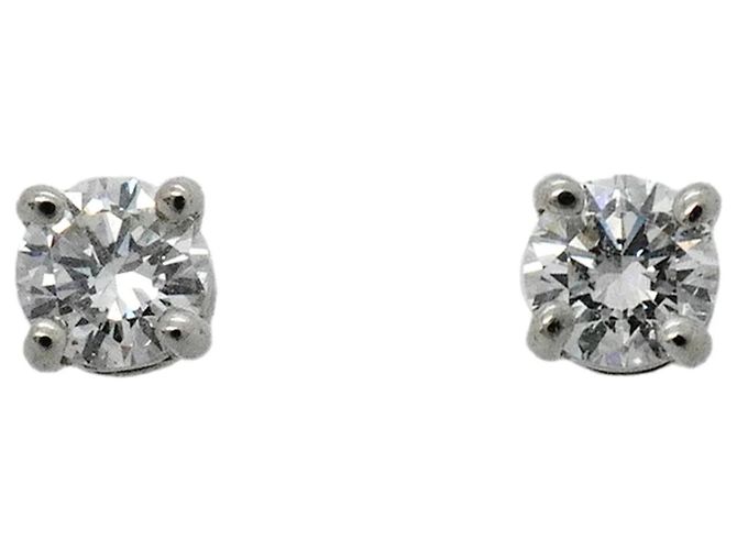 Autre Marque Orecchini a lobo Tiffany & Co. in platino e diamanti