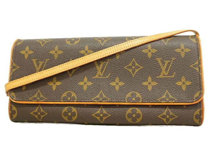Borsa a tracolla Louis Vuitton Monogram Pochette Twin GM