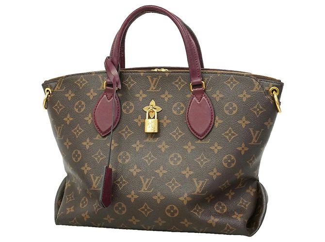 Borsa Louis Vuitton Monogram Flower Zipped Tote MM