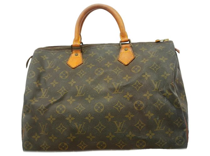 Sac à main Louis Vuitton Monogram Speedy 35