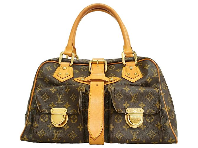 Bolso Louis Vuitton Monogram Manhattan GM Castaño