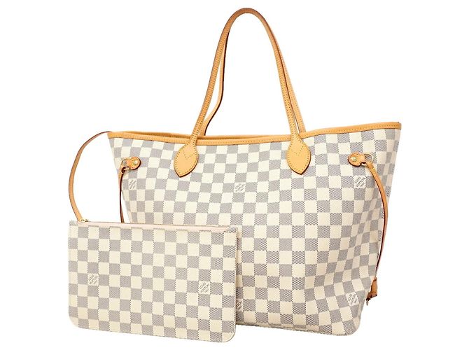 Saco Tote Louis Vuitton Damier Azur Neverfull MM