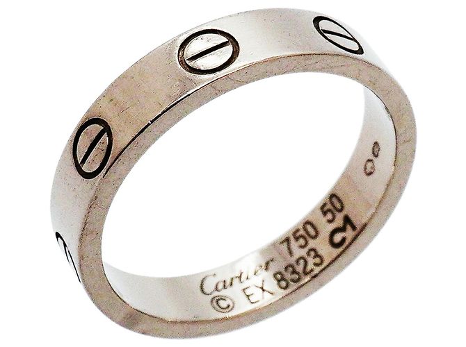 Cartier Mini Love Ring in 18K Weißgold