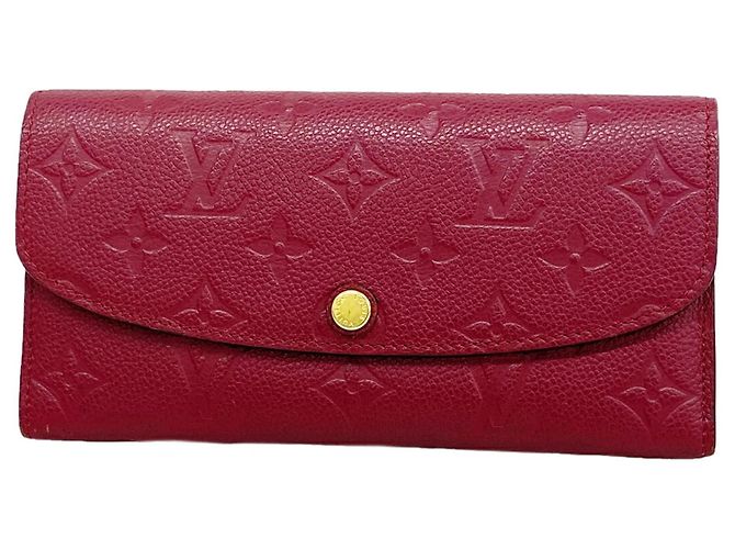 Louis Vuitton Monogram Empreinte Portefeuille Emilie Long Wallet