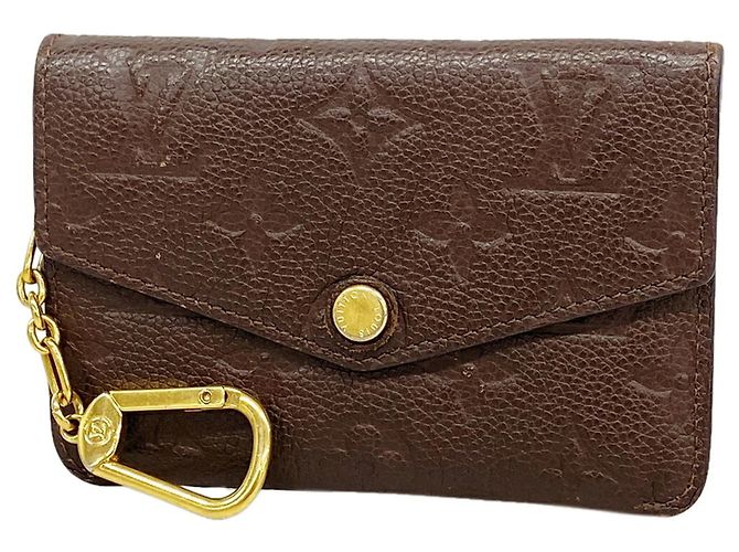 Louis Vuitton Monogram Empreinte Pochette Clé Geldbörse/Münzbeutel