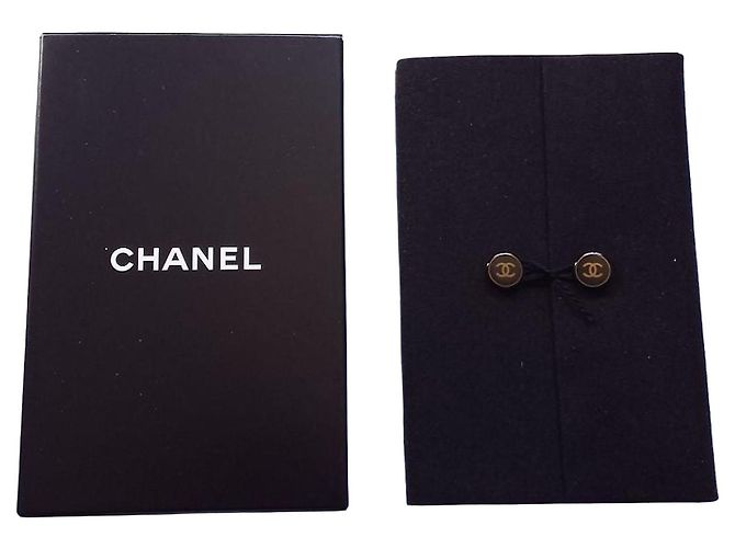 Carnet de notes Chanel en daim noir