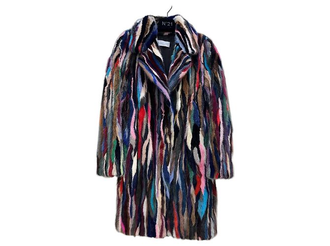 Autre Marque MATE Official Multicolor Coat - IT 40 Pre-owned