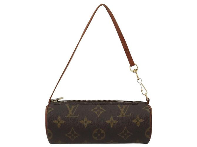 Louis Vuitton Papillon Pochette Monogram Canvas Mini Marrone