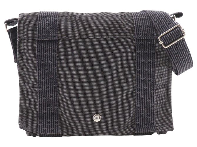 Hermès Hermes Fourre Tout Besace Messenger Toile PM
