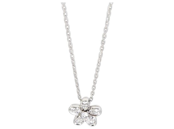 Pingente Socrate Van Cleef & Arpels em ouro branco e diamantes