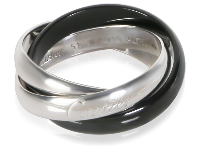Anello Trinity Classico Cartier in Oro Bianco