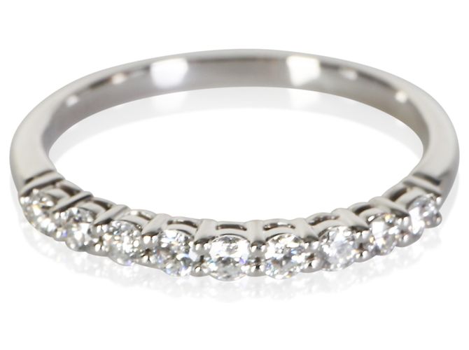 Tiffany & Co. Aliança Tiffany Forever em platina e diamantes