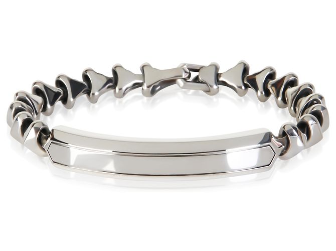Bracciale ID Armory Link in argento sterling David Yurman