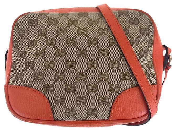 Borsa a tracolla Gucci GG Canvas Leather