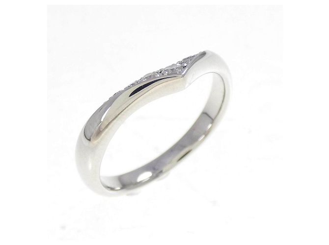Autre Marque Anello in platino PT900 e diamanti