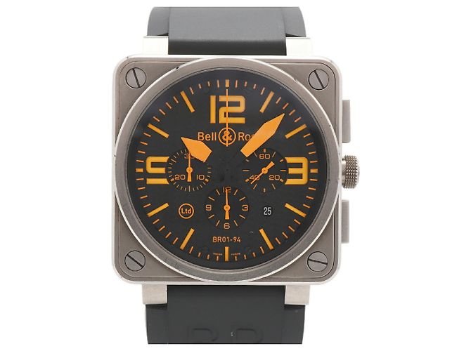 Orologio Bell & Ross BR01-94 Titanium Orange da uomo