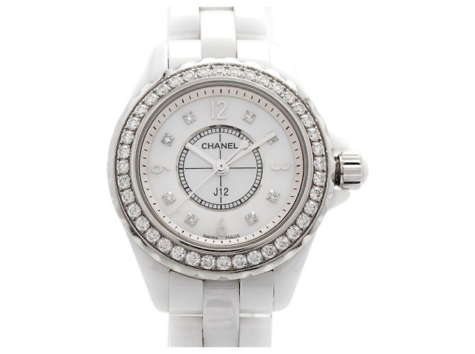 Reloj de pulsera para mujer Chanel J12 8P Diamond H2572