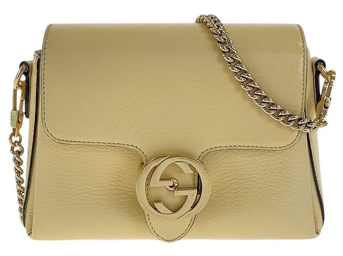 Gucci Interlocking Leather Shoulder Bag
