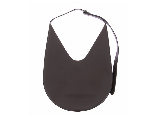 Autre Marque Bolso de cuero marrón AESTHER EKME Castaño