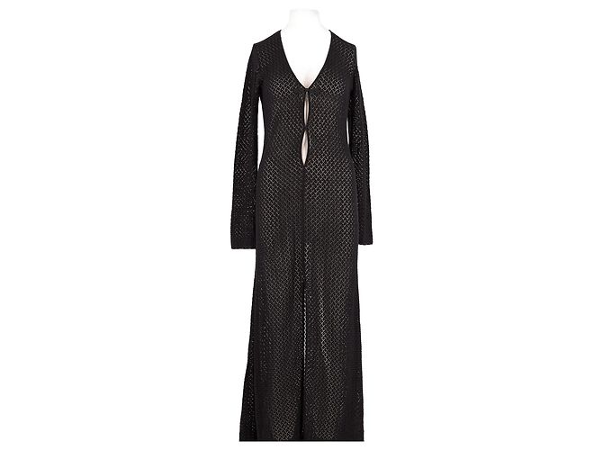 Autre Marque THE GARMENT Cardigan aus Baumwolle Schwarz