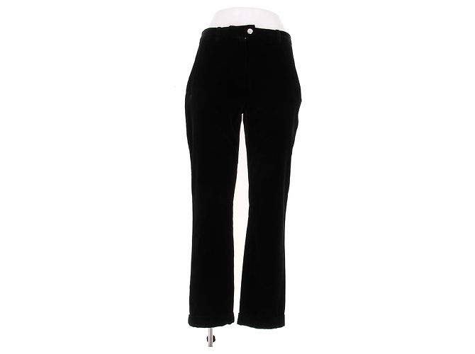 Sonia Rykiel Pantaloni in velluto nero