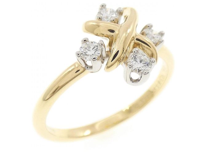 Autre Marque Tiffany & Co. Ehering aus Platin und Gelbgold