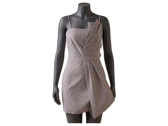 Karen Millen gestreiftes Kleid