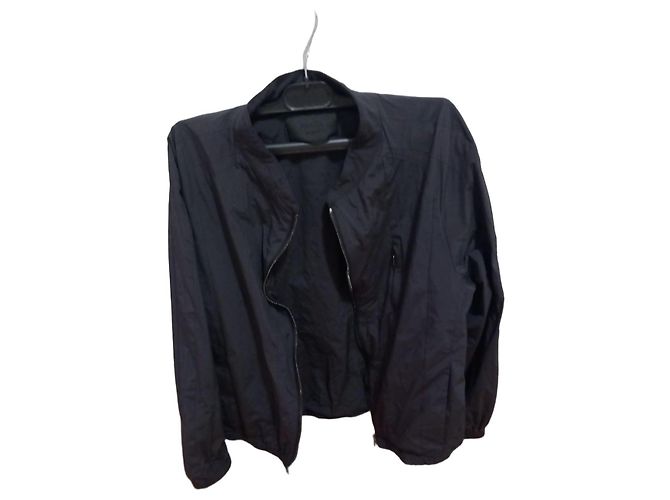 Prada Nylon Jacke mit Reißverschluss