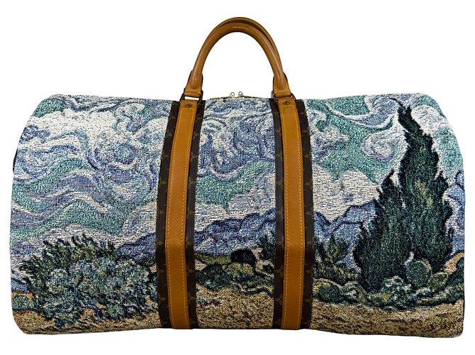 Louis Vuitton Keepall 55 Monogram Van Gogh Bolso de Viaje