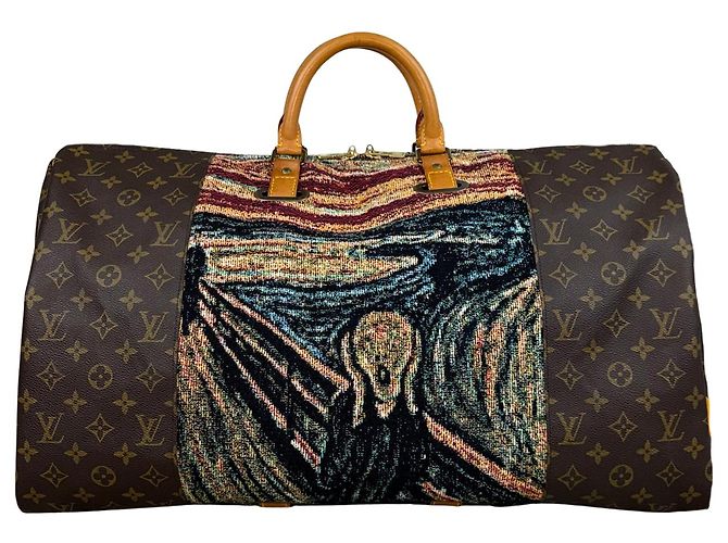 Louis Vuitton Keepall 55 O Grito Edvard Munch