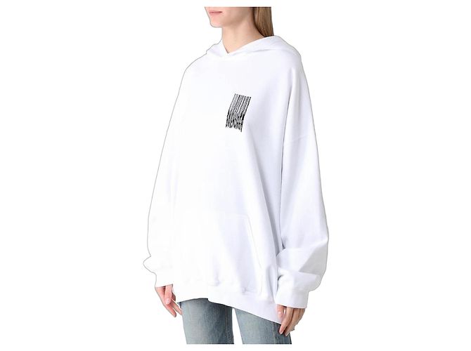 Balenciaga Barcode Logo Hoodie