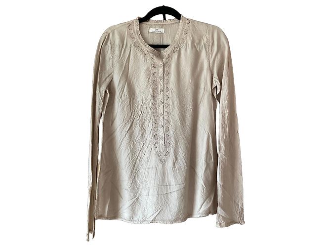 Autre Marque DAY Birger et Mikkelsen Túnica de Seda Bege