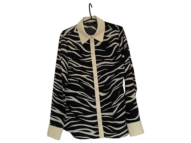 Autre Marque Hemd mit Zebra-Print