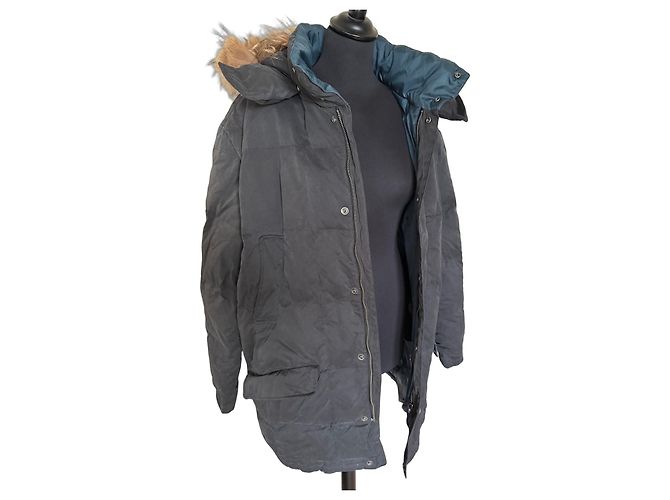 Hugo Boss BOSS Men's Long Hooded Down Jacket