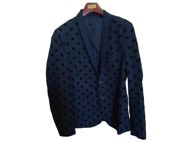 Autre Marque Berna Helsinki Polka Dot Men's Jacket