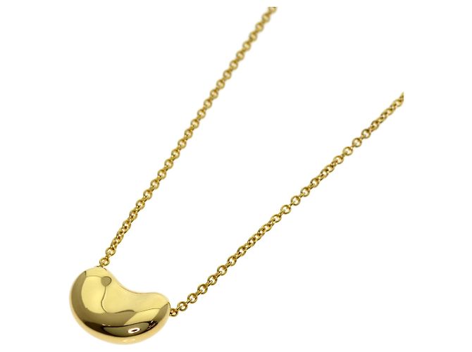 Autre Marque Collar Tiffany Bean en oro amarillo de 18K