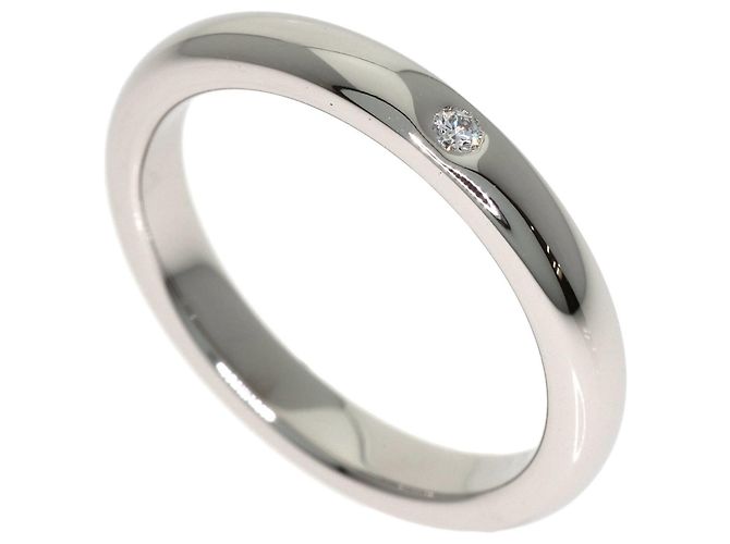 Autre Marque Tiffany & Co. Ehering aus Platina 950 mit Diamanten