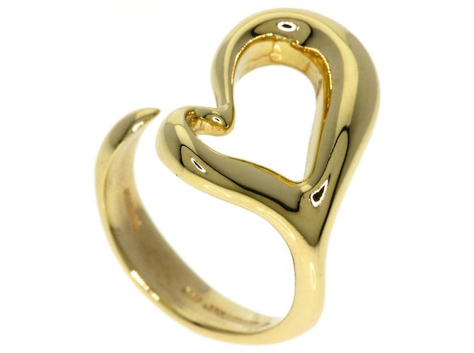 Autre Marque Tiffany & Co. Open Heart Ring in 18K Gelbgold