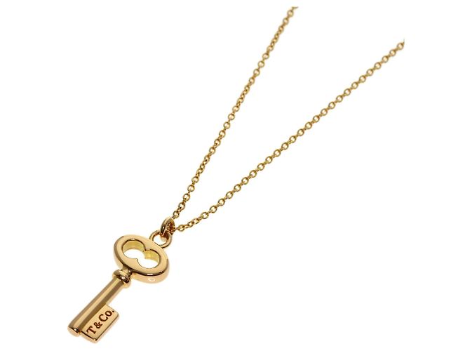 Autre Marque Collar Llave Ovalada Tiffany & Co. en Oro Rosa 18K