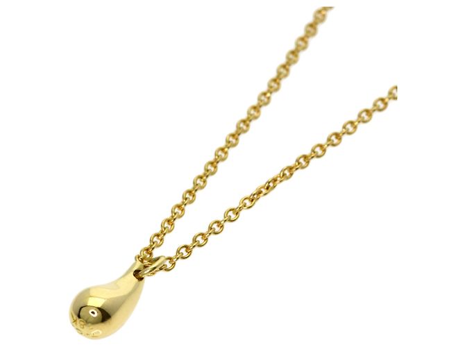 Autre Marque Collar Teardrop de Tiffany & Co. en oro amarillo de 18K
