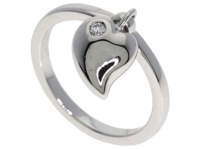 Christian Dior Ehering aus 18K Weißgold mit Diamanten