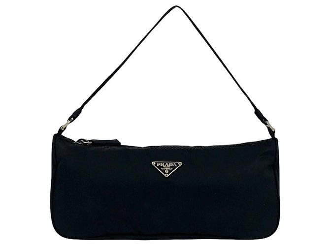 Pochette Prada em Tessuto preto
