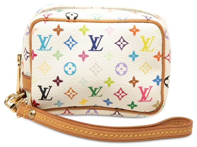 Louis Vuitton White Monogram Multicolore Trousse Wapity