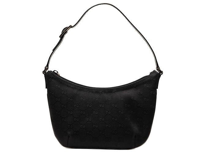 Borsa a tracolla Gucci in tela GG nera