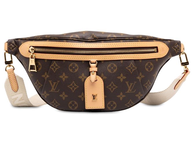Louis Vuitton Brown Monogram High Rise Bumbag