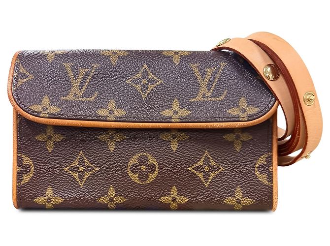 Louis Vuitton Brown Monogram Pochette Florentine